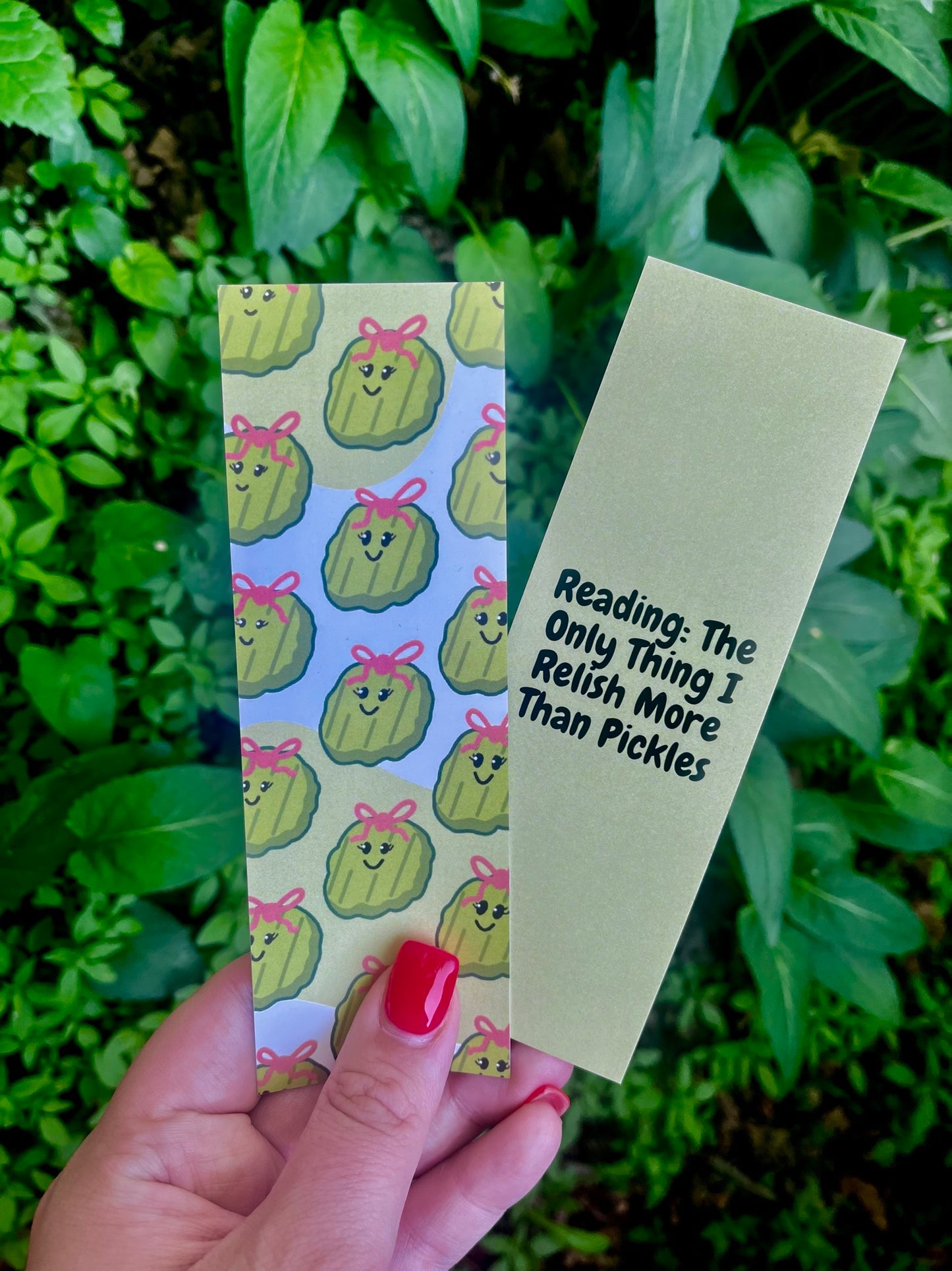 Pickle Party Bookmark