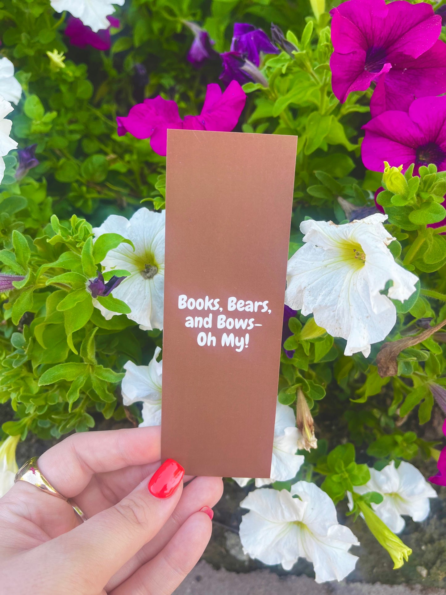 Bears and Bows Bookmark