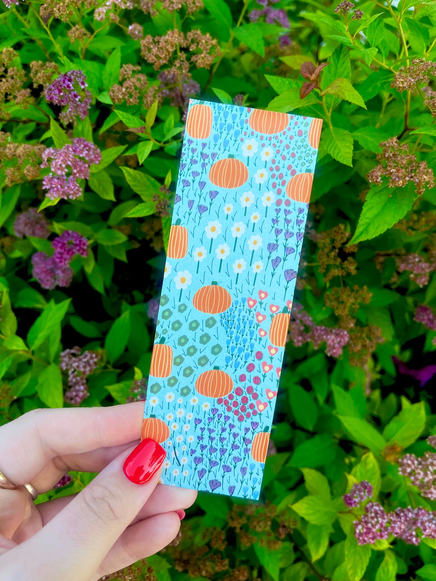The Blooming Patch Bookmark