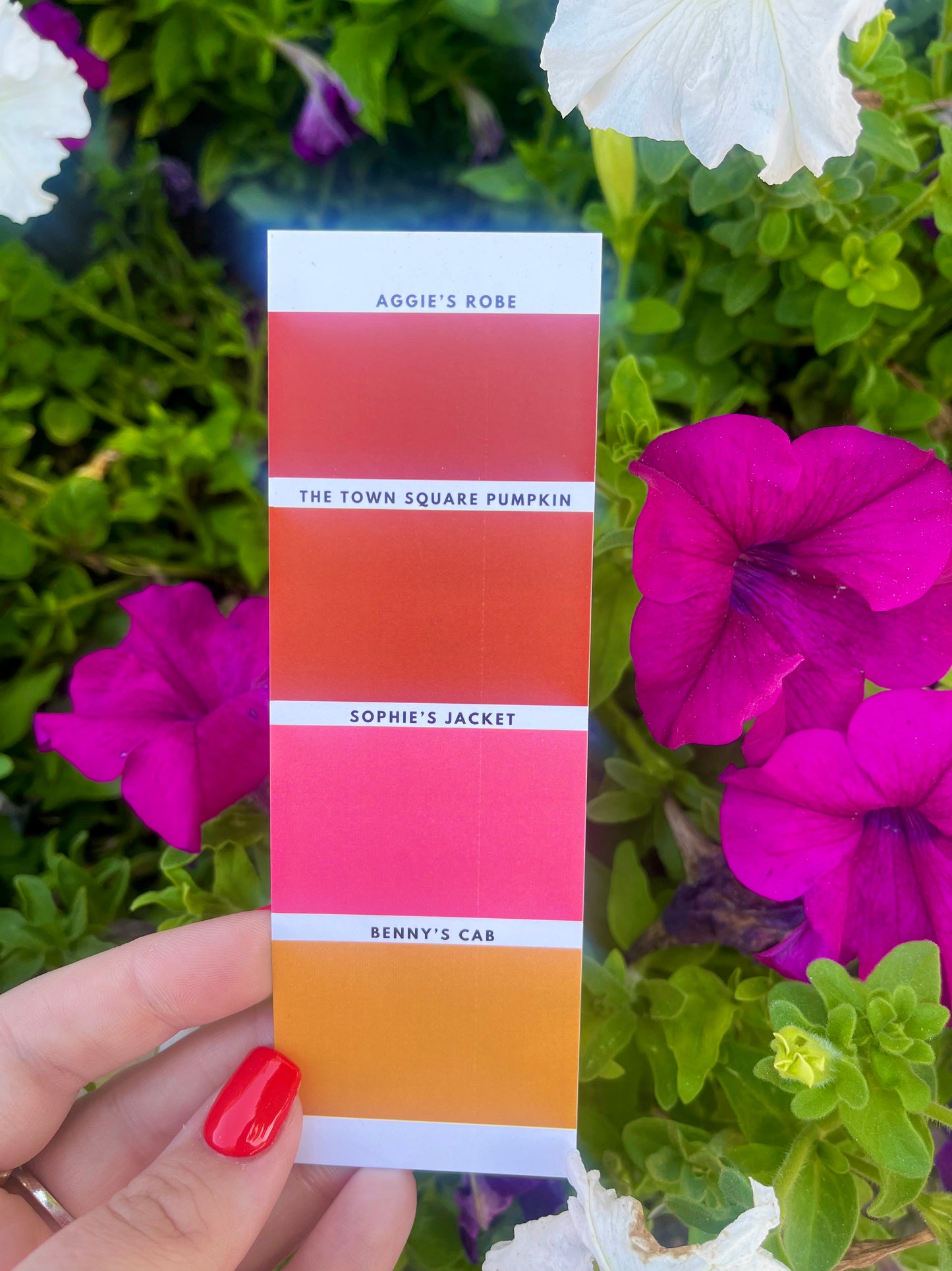 The Cromwell Color Chart Bookmark